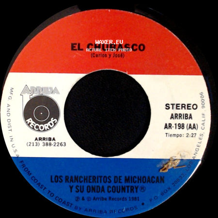 Los Rancheritos De Michoacan Y Su Onda Country - El Chubasco / Piquetes De Hormiga side A