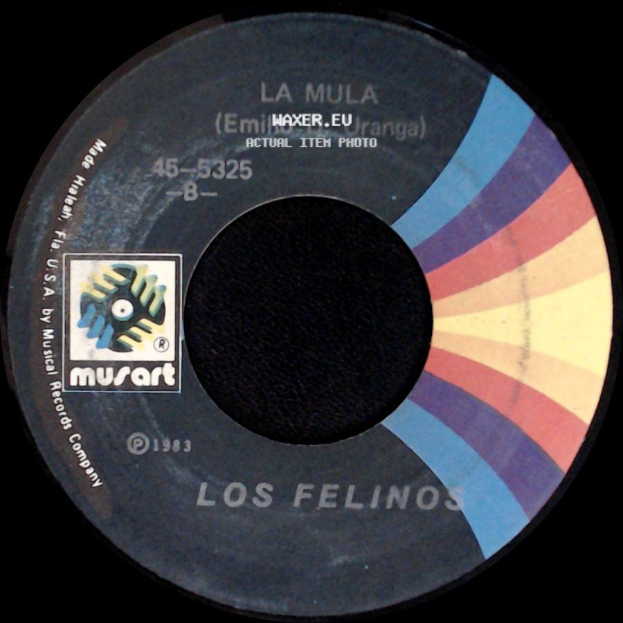 Los Felinos - Ocho Mil Cuentas Veces / La Mula side B