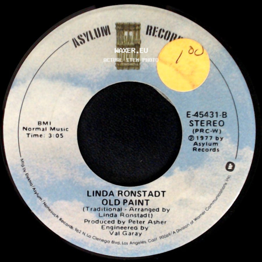 Linda Ronstadt - Blue Bayou / Old Paint side B