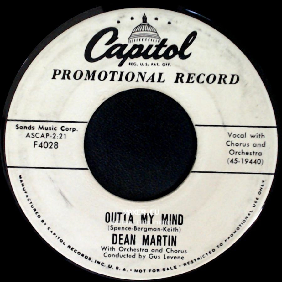 Dean Martin - Outta My Mind / Volare side A