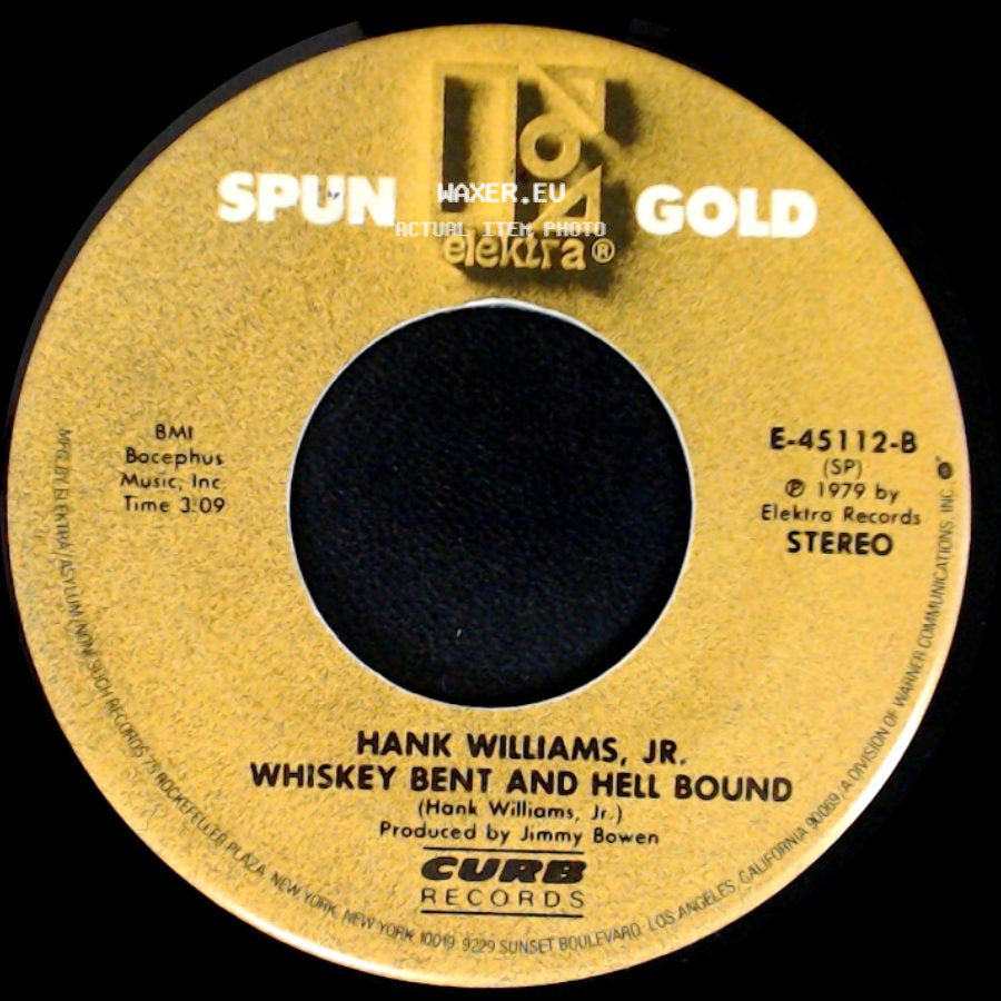 Hank Williams, Jr. - Family Tradition / Whiskey Bent And Hell Bound side B