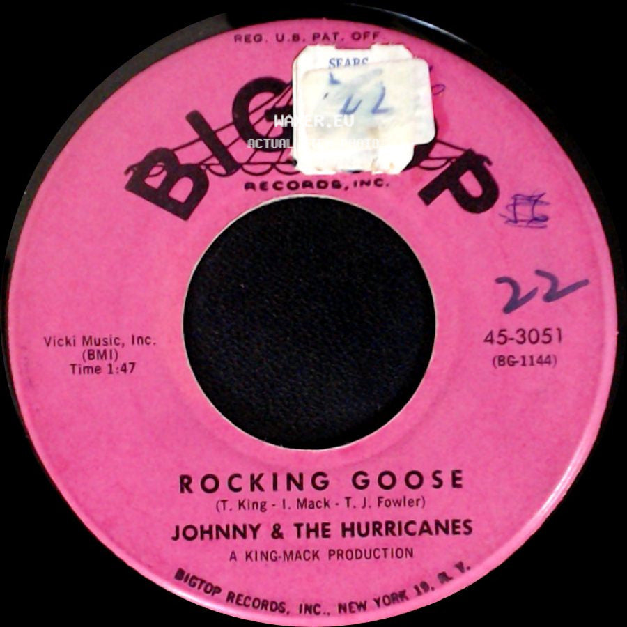 Johnny & The Hurricanes - Rocking Goose / Revival side A