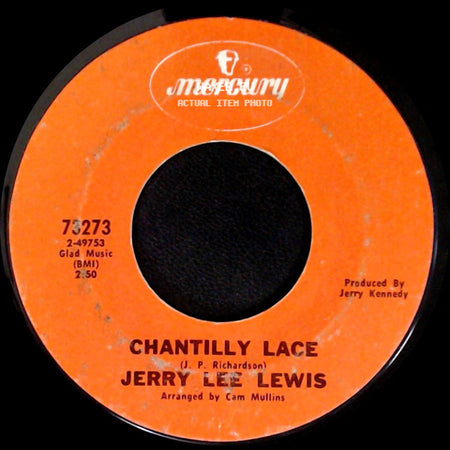 Jerry Lee Lewis - Think About It Darlin' / Chantilly Lace side B