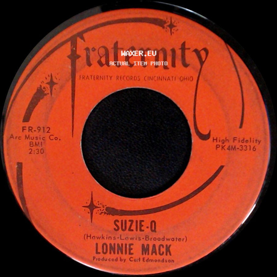 Lonnie Mack - Suzie-Q / Wham! side A