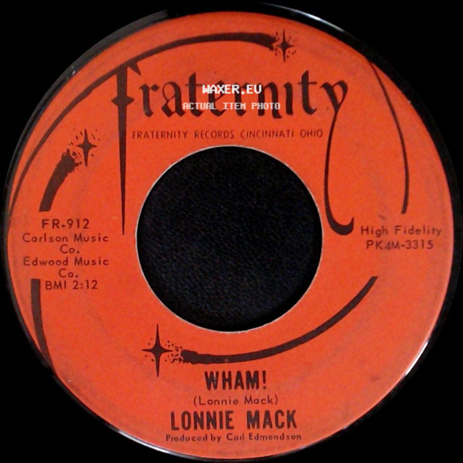 Lonnie Mack - Suzie-Q / Wham! side B
