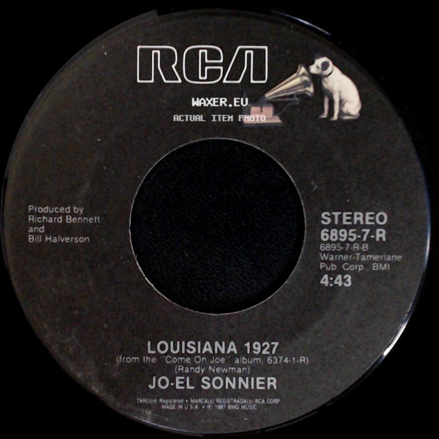 Jo-El Sonnier - No More One More Time / Louisiana 1927 side B