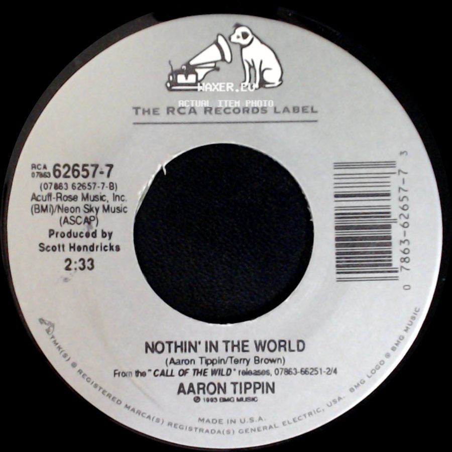 Aaron Tippin - The Call Of The Wild / Nothin' In The World side B