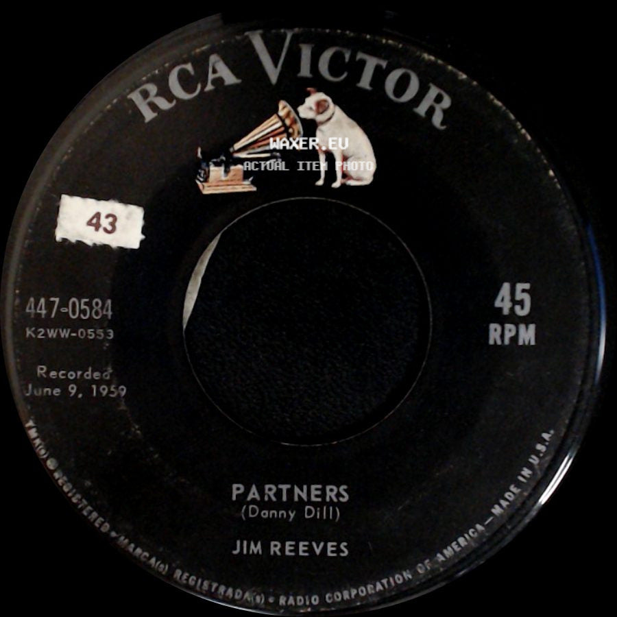 Jim Reeves - Billy Bayou / Partners side B