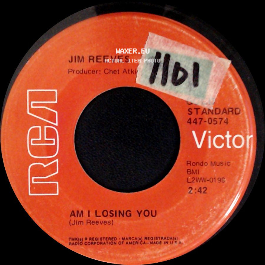 Jim Reeves - Am I Losing You / He'll Have To Go side A