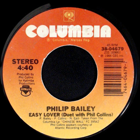 Philip Bailey - Woman / Easy Lover (Duet With Phil Collins) side B