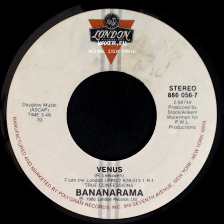 Bananarama - White Train / Venus side B