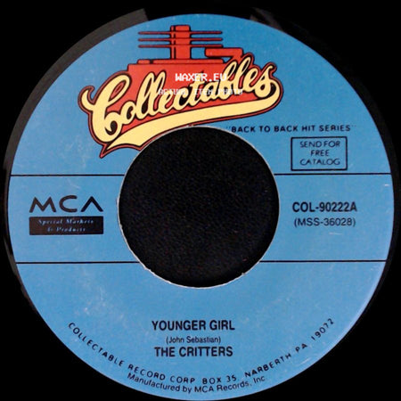 The Critters - Mr. Dieingly Sad / Younger Girl side B