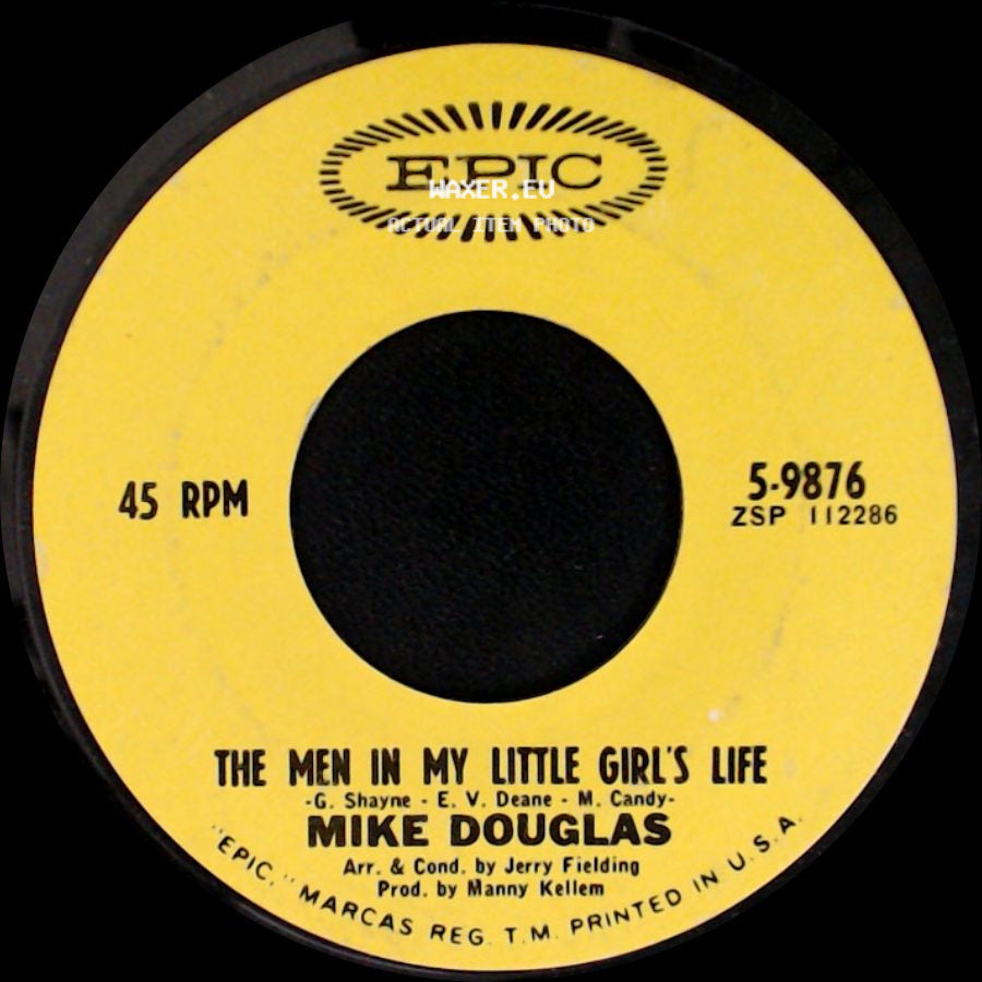 Mike Douglas - Stranger On The Shore / The Men In My Little Girl's Life side B