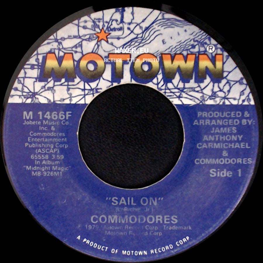 Commodores - Sail On / Thumpin' Music side A