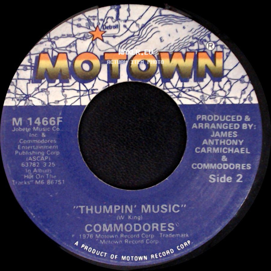 Commodores - Sail On / Thumpin' Music side B