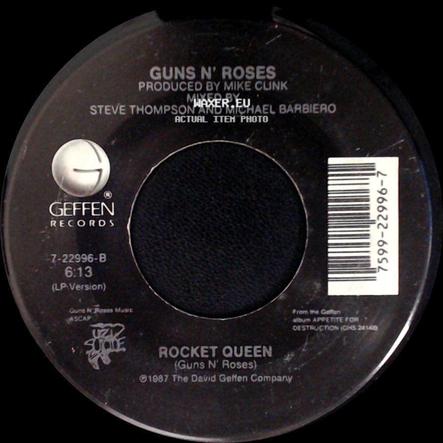 Guns N' Roses - Patience / Rocket Queen side B