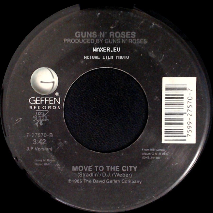 Guns N' Roses - Move To The City / Paradise City side A