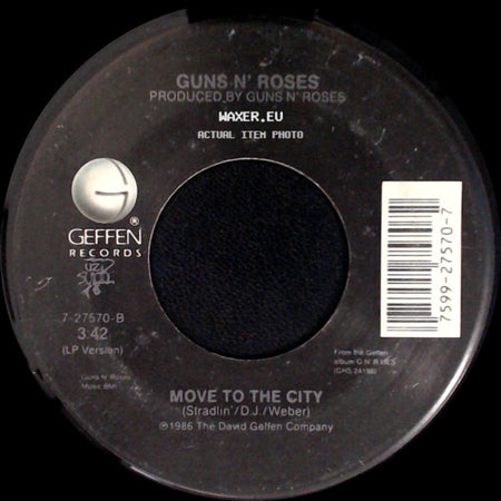 Guns N' Roses - Move To The City / Paradise City side A