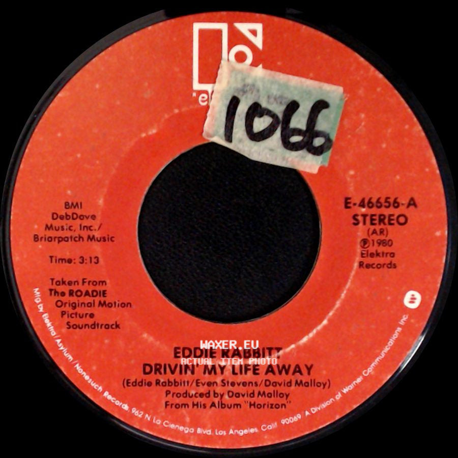 Eddie Rabbitt - Drivin' My Life Away / Pretty Lady side A