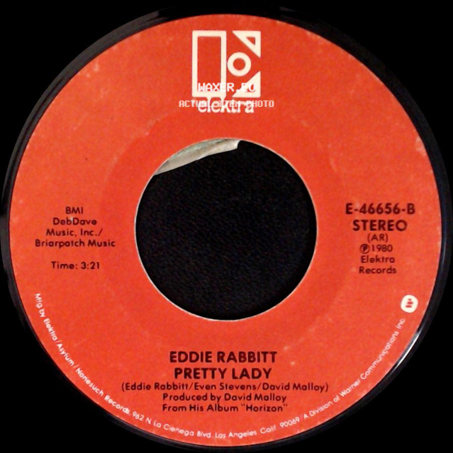 Eddie Rabbitt - Drivin' My Life Away / Pretty Lady side B