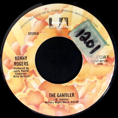 Kenny Rogers - The Gambler / Momma's Waiting side A
