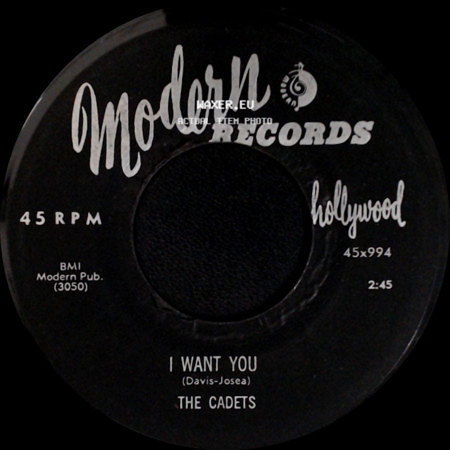 The Cadets - I Want You / Stranded In The Jungle side A