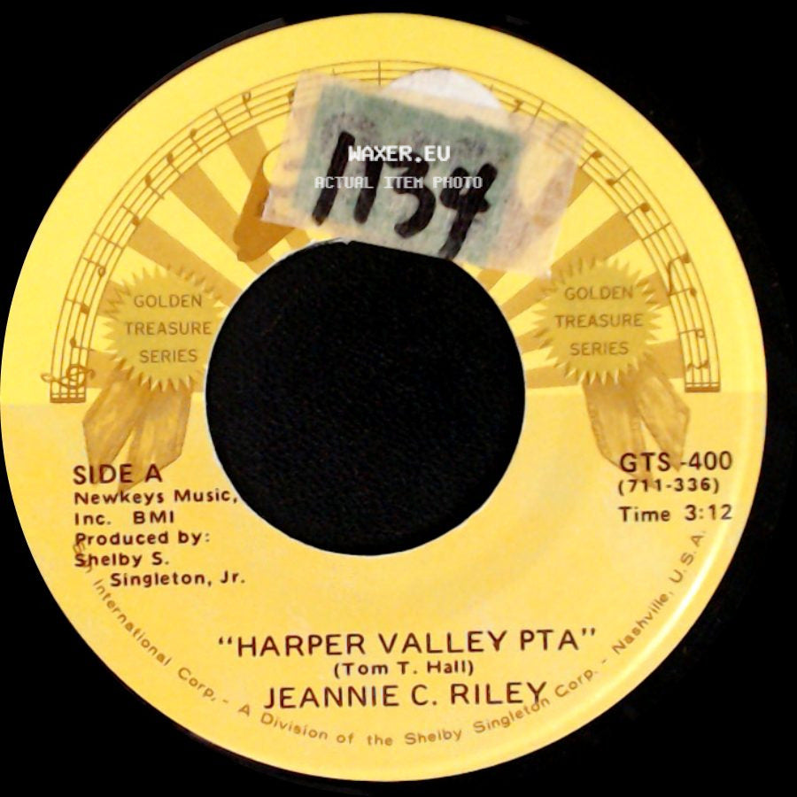 Jeannie C. Riley - Harper Valley Pta / The Girl Most Likely side A