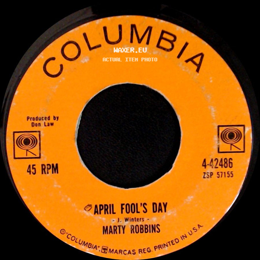 Marty Robbins - Devil Woman / April Fool's Day side B