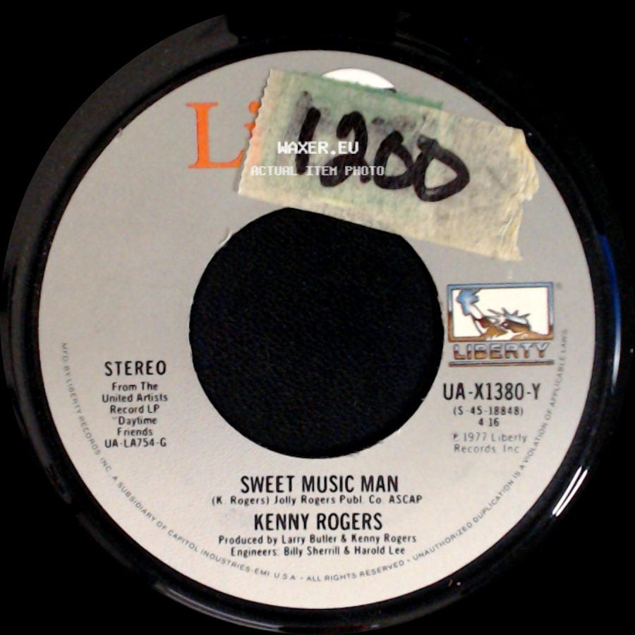 Kenny Rogers - Sweet Music Man / Lady side A