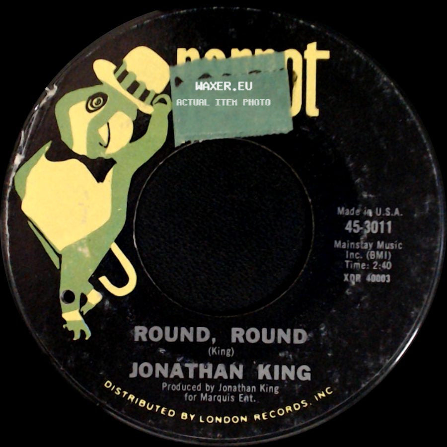 Jonathan King - Round, Round / Time And Motion side A