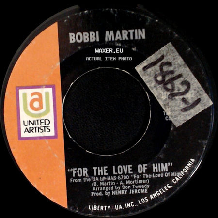 Bobbi Martin - "I Fall To Pieces" / For The Love Of Him side B