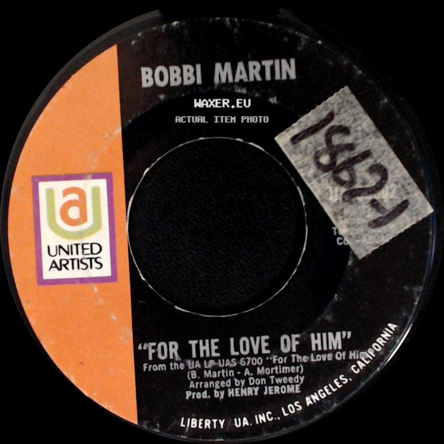 Bobbi Martin - "I Fall To Pieces" / For The Love Of Him side B