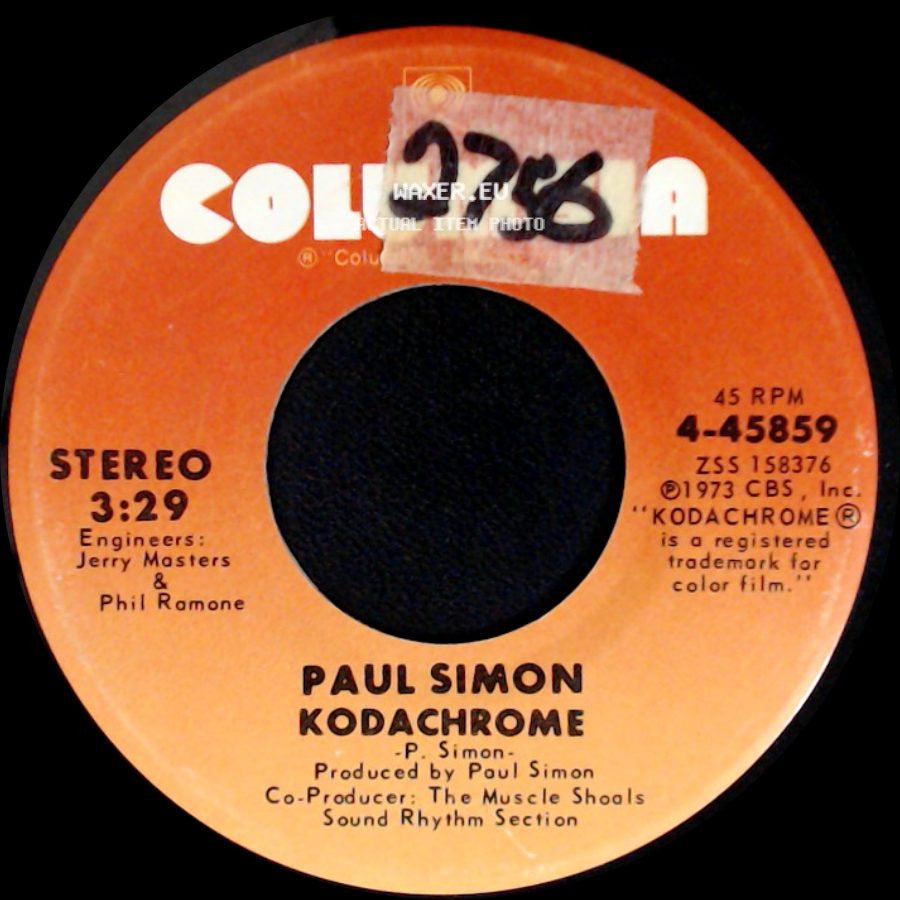 Paul Simon - Kodachrome / Tenderness side A