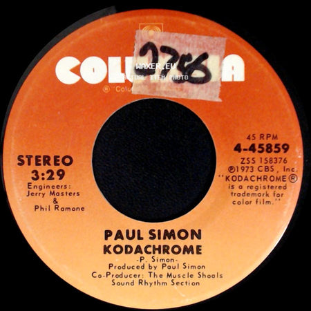 Paul Simon - Kodachrome / Tenderness side A