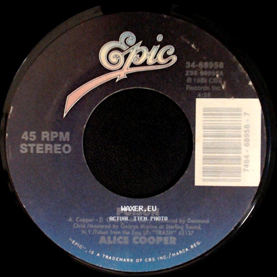 Alice Cooper - Trash / Poison side B