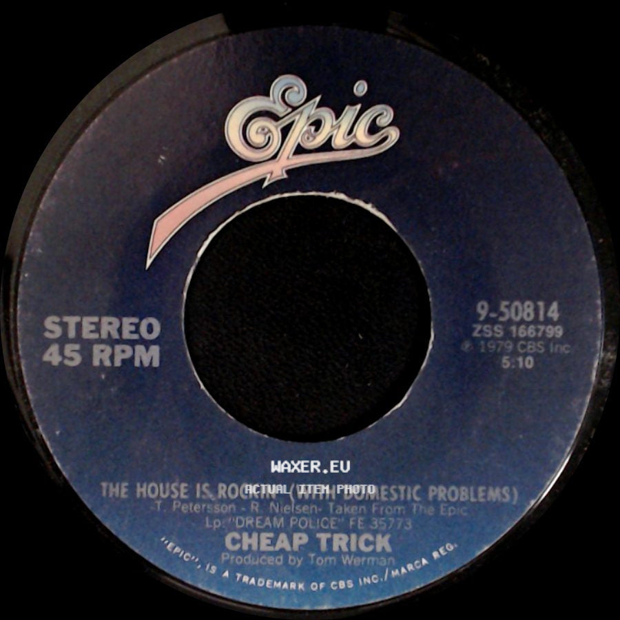 Cheap Trick - Voices / The House Is Rockin' (With Domestic Problems) side B