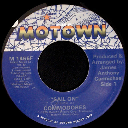 Commodores - Sail On / Thumpin' Music side A