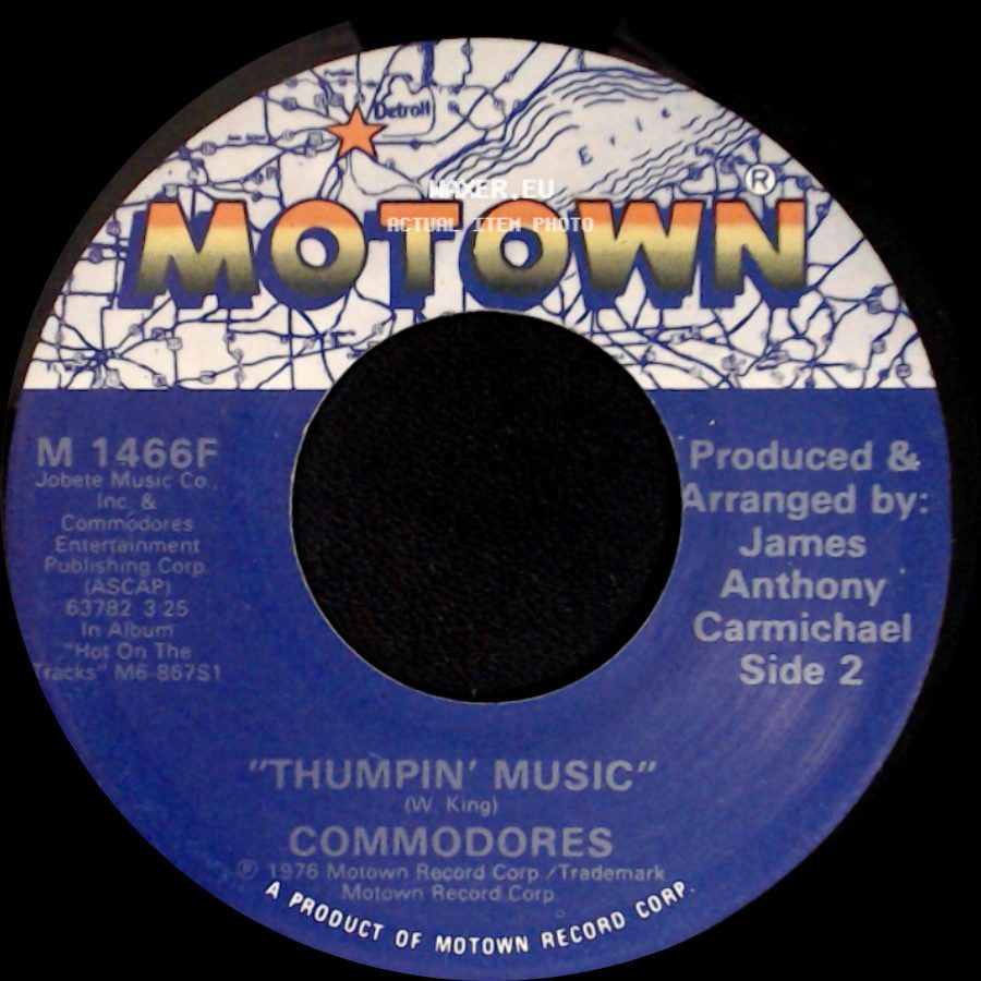 Commodores - Sail On / Thumpin' Music side B