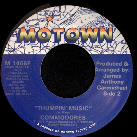 Commodores - Sail On / Thumpin' Music side B