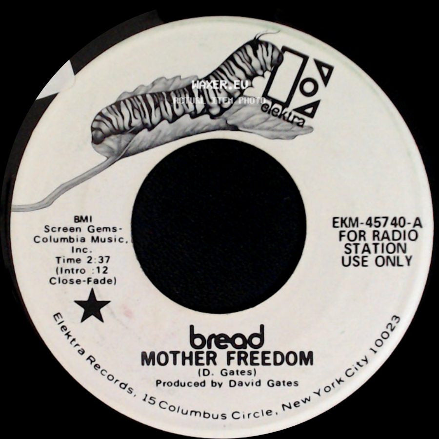 Bread - Mother Freedom / Live In Your Love side A