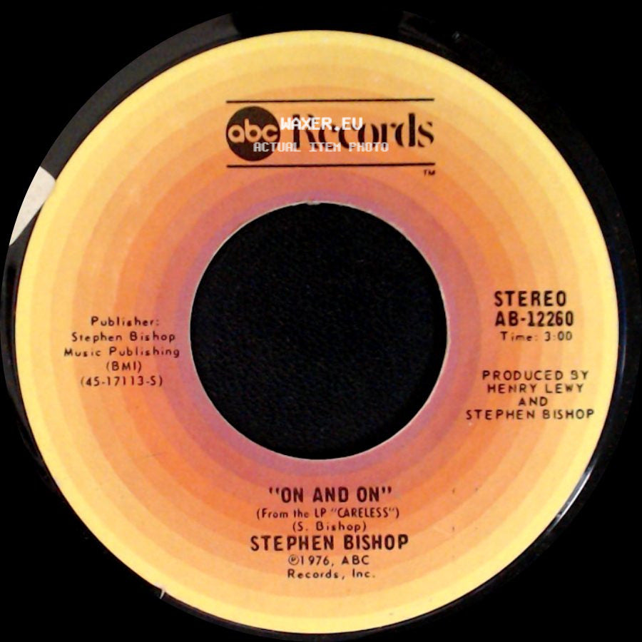 Stephen Bishop - On And On / Little Italy side A