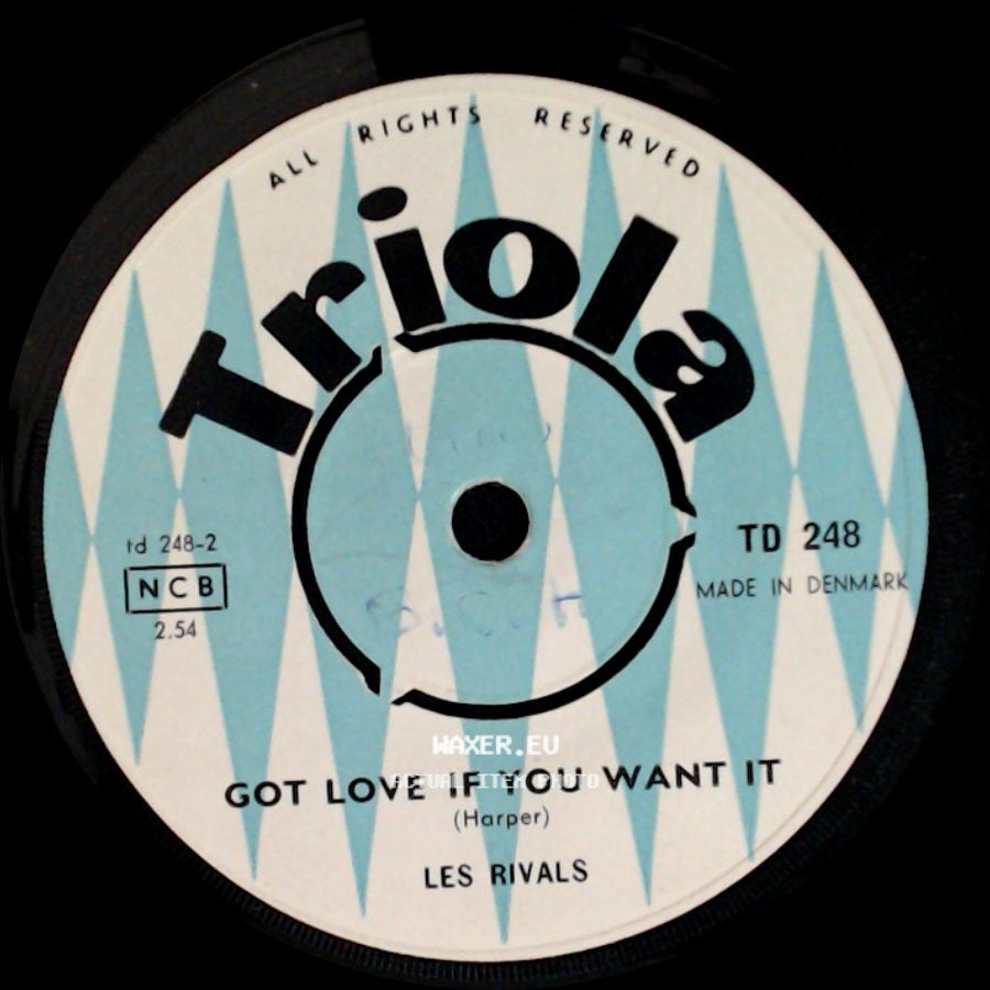 Les Rivals - Move On / Got Love If You Want It side B