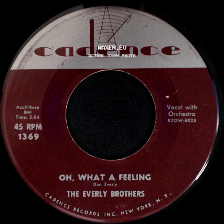 The Everly Brothers - ('til) I Kissed You / Oh, What A Feeling side B