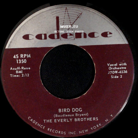 The Everly Brothers - Devoted To You / Bird Dog side B