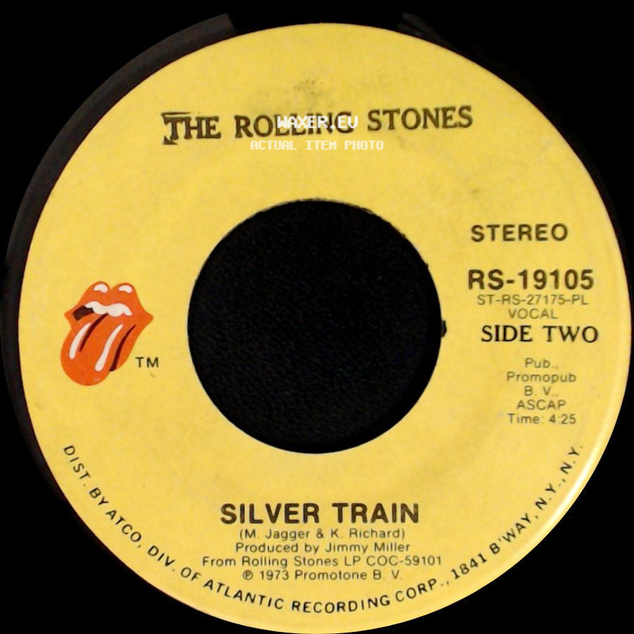 The Rolling Stones - Angie / Silver Train side B