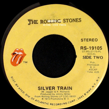 The Rolling Stones - Angie / Silver Train side B