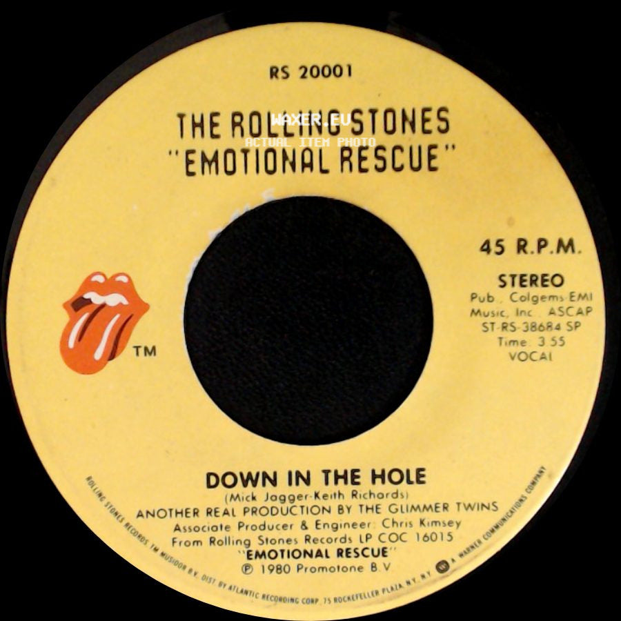 The Rolling Stones - Emotional Rescue / Emotional Rescue side A