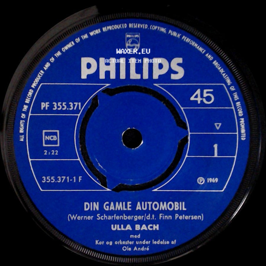 Ulla Bach - Din Gamle Automobil / Supermand side A
