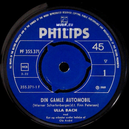 Ulla Bach - Din Gamle Automobil / Supermand side A
