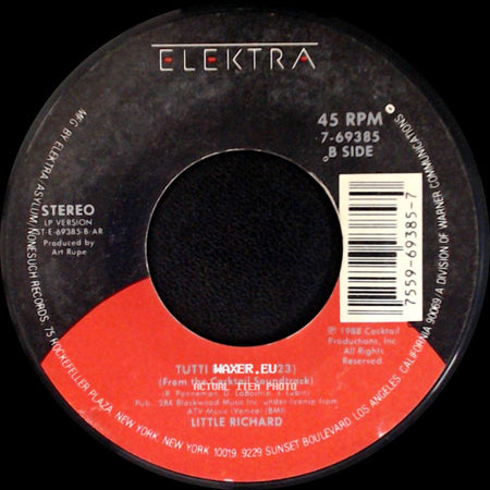 The Beach Boys / Little Richard - Kokomo / Tutti Frutti side B